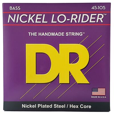 DR Strings Nickel Lo-Rider NMH-45 DR Strings Nickel Lo-Rider NMH-45