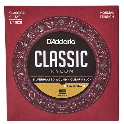 Daddario EJ27N-3/4 String Set Daddario EJ27N-3/4 String Set