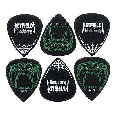 Dunlop Ultex Hetfield 1,14 Player Schwarz Dunlop Ultex Hetfield 1,14 Player Schwarz