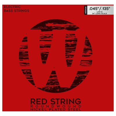 Warwick Red Strings Bass Set Med. N Warwick Red Strings Bass Set Med. N