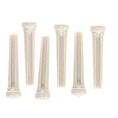 Graph Tech PP1182-00 Bridge Pin Set Wh Graph Tech PP1182-00 Bridge Pin Set Wh