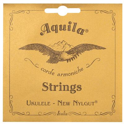 Aquila Baritone Ukulele Nylgut Set Weiß Aquila Baritone Ukulele Nylgut Set Weiß