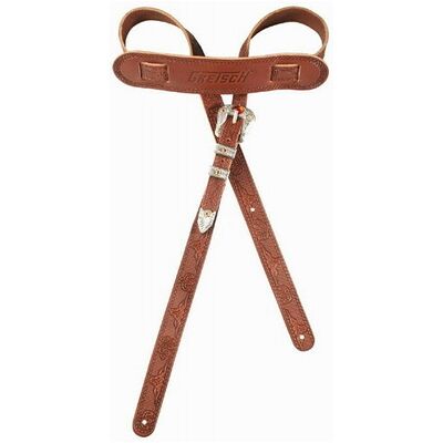 Gretsch Guitar Strap 3333 Tooled WA Walnut Gretsch Guitar Strap 3333 Tooled WA Walnut