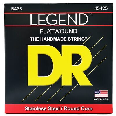 DR Strings Legend Flatwound FL5-45 DR Strings Legend Flatwound FL5-45