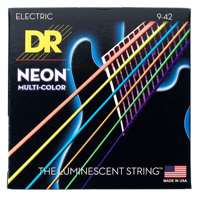 DR Strings Neon Multi NMCE-9 DR Strings Neon Multi NMCE-9