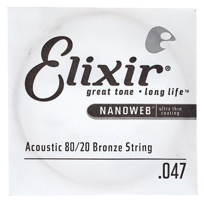 Elixir .047 Western Bronze 80/20 NW Elixir .047 Western Bronze 80/20 NW