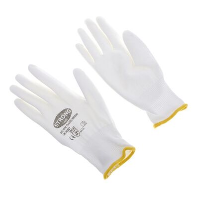 Thomann Nylon gloves white size 7 Weiß Thomann Nylon gloves white size 7 Weiß