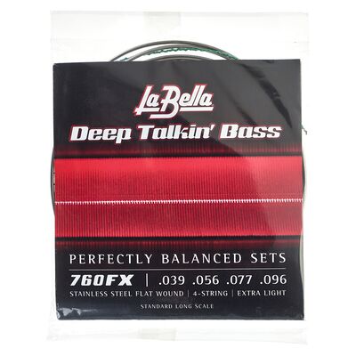La Bella 760FX Flatwound String Set La Bella 760FX Flatwound String Set