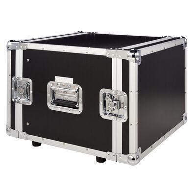 Flyht Pro Rack 8U Double Door Schwarz Flyht Pro Rack 8U Double Door Schwarz