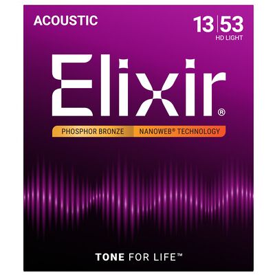 Elixir 16182 Phosphor Bronze HD Light Elixir 16182 Phosphor Bronze HD Light