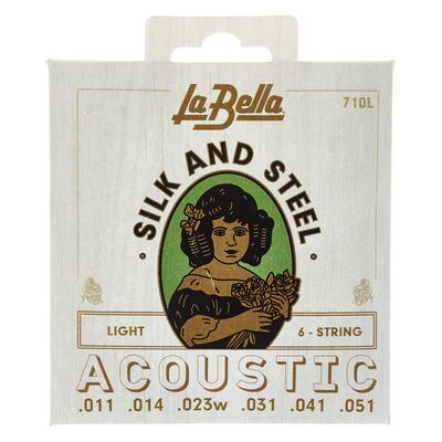 La Bella 710L Silk & Steel L La Bella 710L Silk & Steel L