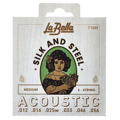 La Bella 710M Silk & Steel M La Bella 710M Silk & Steel M