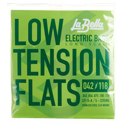 La Bella LTF-5A Bass LowTension Flats L La Bella LTF-5A Bass LowTension Flats L