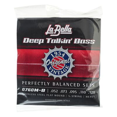 La Bella 0760M-B Deep Talkin Bass La Bella 0760M-B Deep Talkin Bass