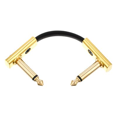 Rockboard Flat Patch Cable Gold 5 cm Rockboard Flat Patch Cable Gold 5 cm