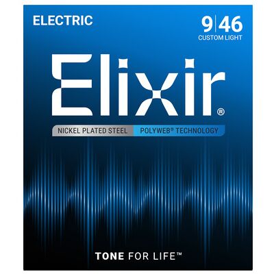 Elixir Polyweb 12025 Custom Light Elixir Polyweb 12025 Custom Light
