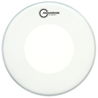 Aquarian "14" Hi-Velocity Power Dot" Weiß Aquarian "14" Hi-Velocity Power Dot" Weiß