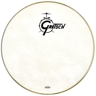 Gretsch Drums "20" Fiberskyn Bass Drum Head" Gretsch Drums "20" Fiberskyn Bass Drum Head"