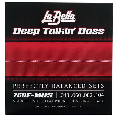La Bella 760F-MUS Deep Talkin Bass La Bella 760F-MUS Deep Talkin Bass