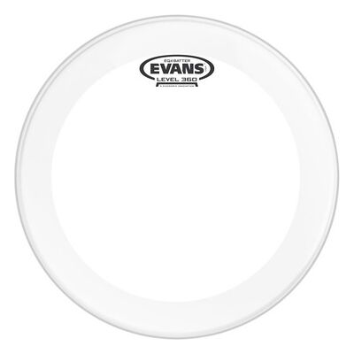 Evans "24" EQ4 Frosted Bass Drum" Evans "24" EQ4 Frosted Bass Drum"