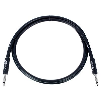 Fender Prof. Cable 1,5m Black Schwarz Fender Prof. Cable 1,5m Black Schwarz