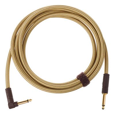 Fender Del. Cable Angle Plug 3m TN Tweed Natural Fender Del. Cable Angle Plug 3m TN Tweed Natural