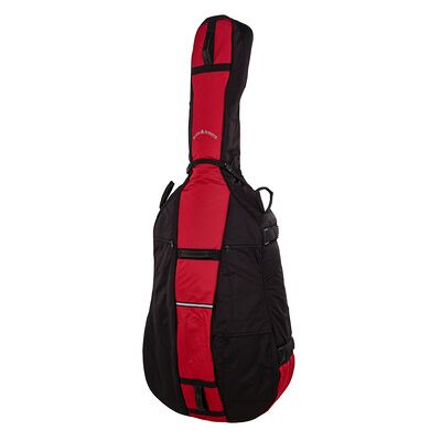 Roth & Junius BSB-01 4/4 RD/BK Bass Soft Bag Rot Roth & Junius BSB-01 4/4 RD/BK Bass Soft Bag Rot