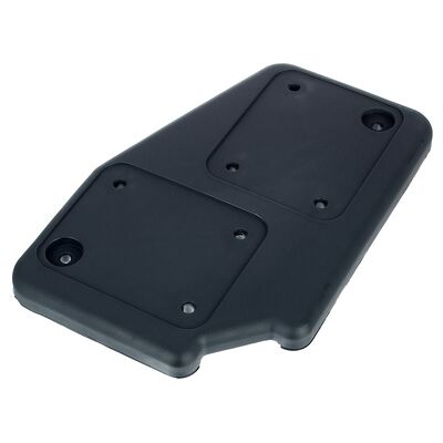 Adam Hall 38085 L Castor Plate Left Schwarz Adam Hall 38085 L Castor Plate Left Schwarz