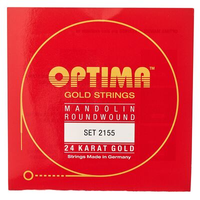 Optima 2155 24K Mandolin Gold Strings Optima 2155 24K Mandolin Gold Strings