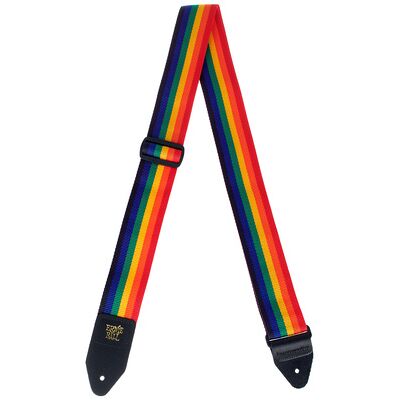 Ernie Ball 4044 Poly Strap Rainbow Regenbogen Ernie Ball 4044 Poly Strap Rainbow Regenbogen