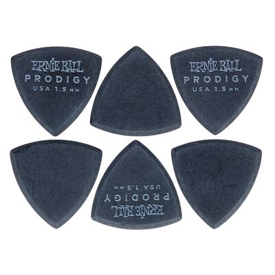 Ernie Ball Prodigy Picks 1,5 mm BK Schwarz Ernie Ball Prodigy Picks 1,5 mm BK Schwarz