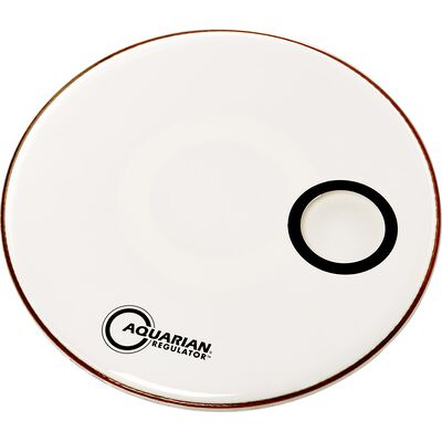 Aquarian "20" Regulator White Bass Drum" Weiß Aquarian "20" Regulator White Bass Drum" Weiß