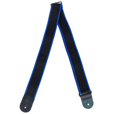 Levys "Poly Strap 2" BKB" Schwarz und Blau Levys "Poly Strap 2" BKB" Schwarz und Blau