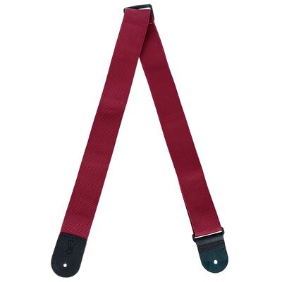 Levys "Poly Strap 2" BRG" Schwarz und Burgundy Levys "Poly Strap 2" BRG" Schwarz und Burgundy