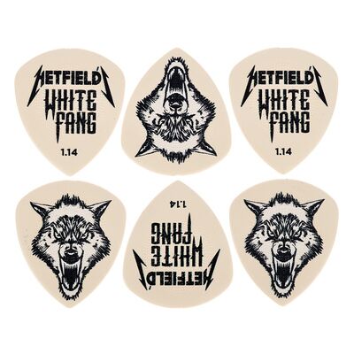 Dunlop Hetfield's WH Fang Cust. Flow Weiß Dunlop Hetfield's WH Fang Cust. Flow Weiß