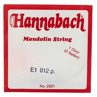 Hannabach Mandolin String E .012 (2pcs) Hannabach Mandolin String E .012 (2pcs)
