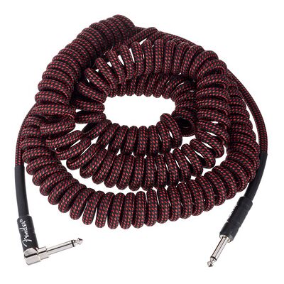 Fender Prof. Coil Cable 9m Red Tweed Red Tweed Fender Prof. Coil Cable 9m Red Tweed Red Tweed