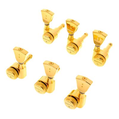 Graph Tech Ratio Locking Machine Heads GO Gold Graph Tech Ratio Locking Machine Heads GO Gold
