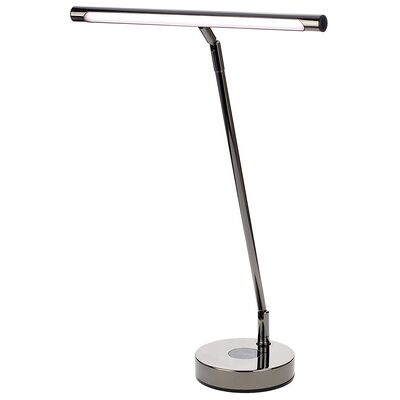 Gewa PL-78 Piano Lamp Black Chrome schwarz verchromt Gewa PL-78 Piano Lamp Black Chrome schwarz verchromt