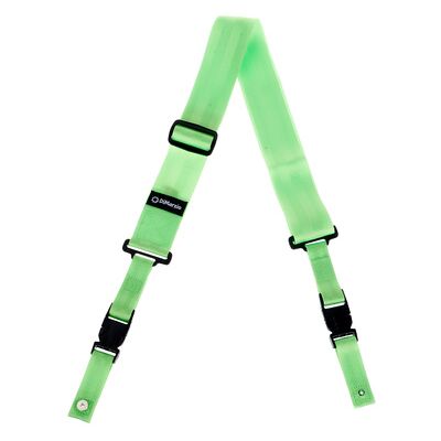 DiMarzio Clip Lock Strap DD2200GN Neon Green DiMarzio Clip Lock Strap DD2200GN Neon Green