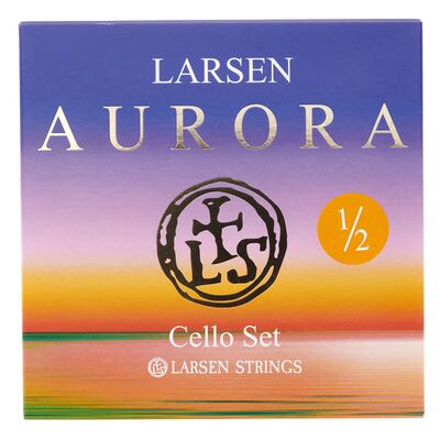 Larsen Aurora Cello Strings Set 1/2 M Larsen Aurora Cello Strings Set 1/2 M