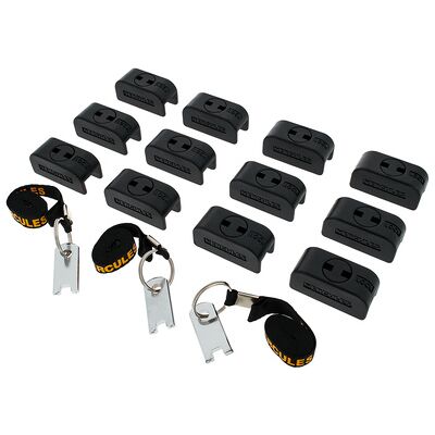 Hercules Stands HCHA-201 lock for guitar stand Schwarz Hercules Stands HCHA-201 lock for guitar stand Schwarz