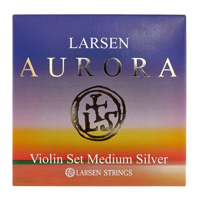 Larsen Aurora Violin Set D Silver Med Larsen Aurora Violin Set D Silver Med