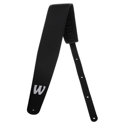 Warwick Syn.Leather Bass Strap Bl/SI Warwick Syn.Leather Bass Strap Bl/SI