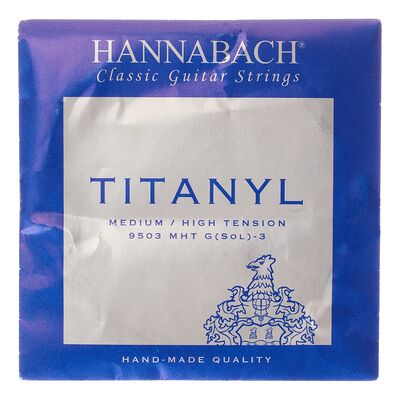 Hannabach Excl. High Tension G Titanyl Hannabach Excl. High Tension G Titanyl