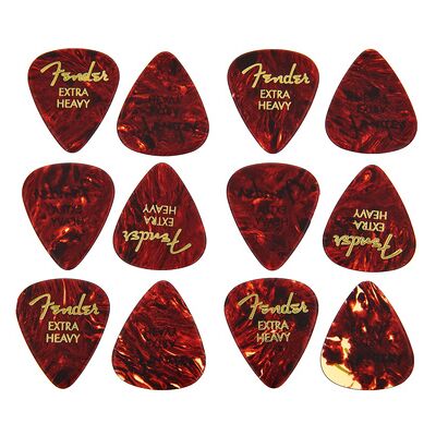 Fender Clsc Celluloid Pick Shell X-HV Fender Clsc Celluloid Pick Shell X-HV