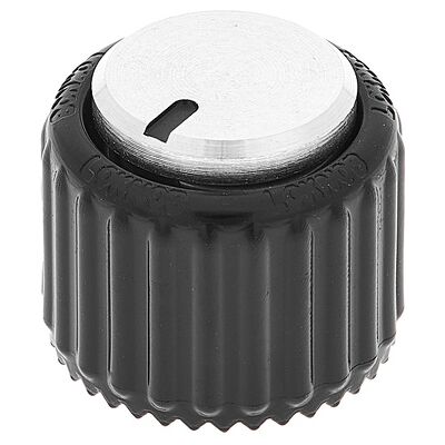 Daddario LokNob Large Black/Silver Schwarz Daddario LokNob Large Black/Silver Schwarz