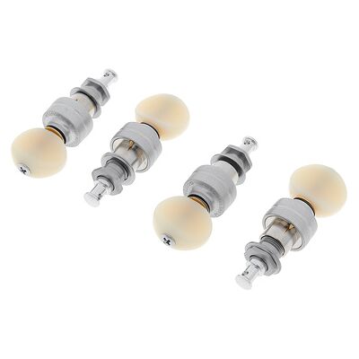 Gotoh UPTL Ukulele Tuner Set CW Chrome White Gotoh UPTL Ukulele Tuner Set CW Chrome White