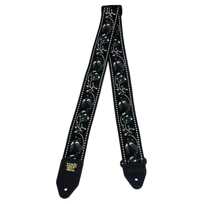 Ernie Ball BPP Jacquard Strap Black Pleasant Pheasant Jacquard Ernie Ball BPP Jacquard Strap Black Pleasant Pheasant Jacquard
