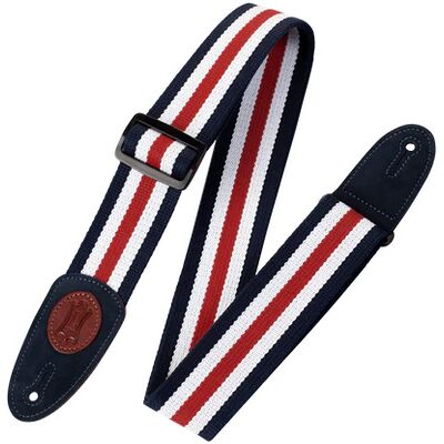 Levys "Classic Cotton Strap 2" RWB" Rot Levys "Classic Cotton Strap 2" RWB" Rot